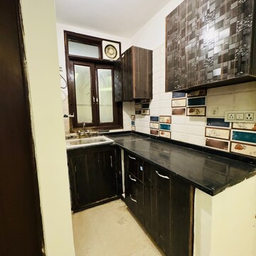 Kitchen in 2 BHK Builder Floor at Saket – for Rent