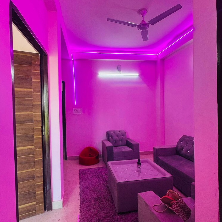 Living Room, saket 1 Bedroom 450 Sq.Ft. Builder Floor In Saket Delhi 9067362