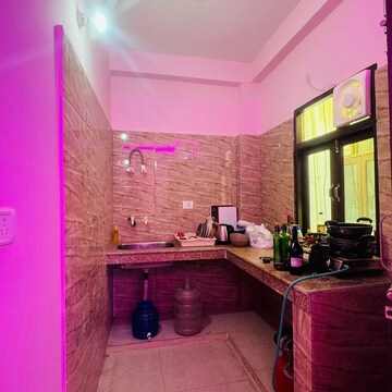 Kitchen in 1 BHK Builder Floor at Saket – for Rent