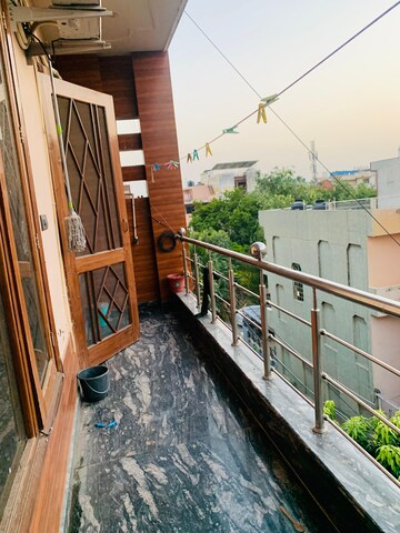 Balcony in 2.5 BHK Independent House at Sector 12 – for Rent