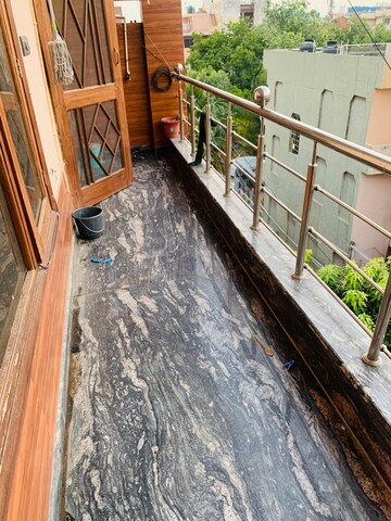 Balcony in 2.5 BHK Independent House at Sector 12 – for Rent