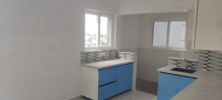 Kitchen, trendsquares-ambience 3 Bedroom 1535 Sq.Ft. Apartment In Thanisandra Main Road Bangalore 9067385