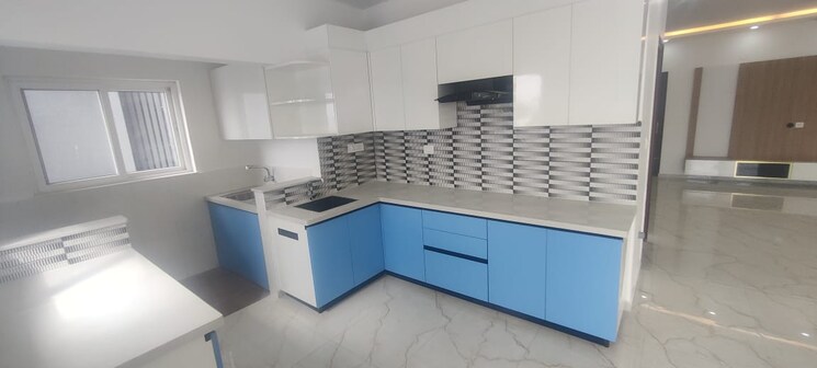 Kitchen, trendsquares-ambience 3 Bedroom 1535 Sq.Ft. Apartment In Thanisandra Main Road Bangalore 9067385
