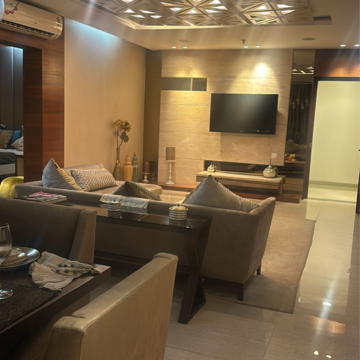 Living Room in 2 BHK Apartment at Lodha Meridian, Kings Villa – for Sale