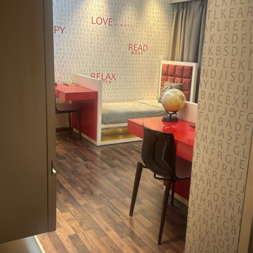 Bedroom in 2 BHK Apartment at Lodha Meridian, Kings Villa – for Sale