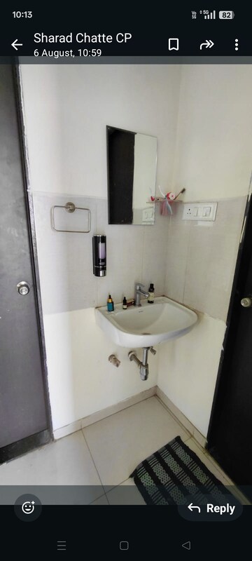 Bathroom in 1 BHK Apartment at Kolte Patil Life Republic, Hinjewadi – for Rent