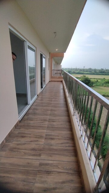Balcony in 4 BHK Apartment at Uninav Utopia, Morti – for Rent