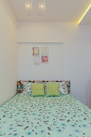 Bedroom in 3 BHK Apartment at Rajveer Palace II, Pimple Saudagar – for Sale