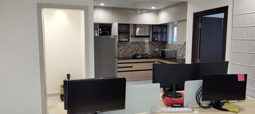 Kitchen in 3 BHK Apartment at Aparna Cyberscape, Nallagandla – for Rent