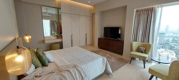 Bedroom in 5 BHK Apartment at Raheja Imperia, Worli – for Rent