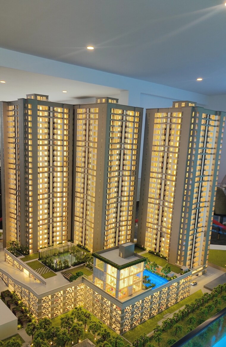 Exterior View, godrej-aqua-vista 3 Bedroom 975 Sq.Ft. Apartment In Keshav Nagar Pune 9067624