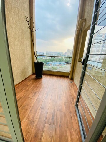 Balcony in 2 BHK Apartment at Ahura Ecopolitan, Punawale – for Rent