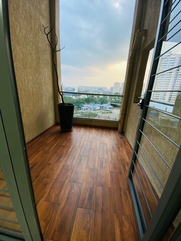 Balcony in 2 BHK Apartment at Ahura Ecopolitan, Punawale – for Rent