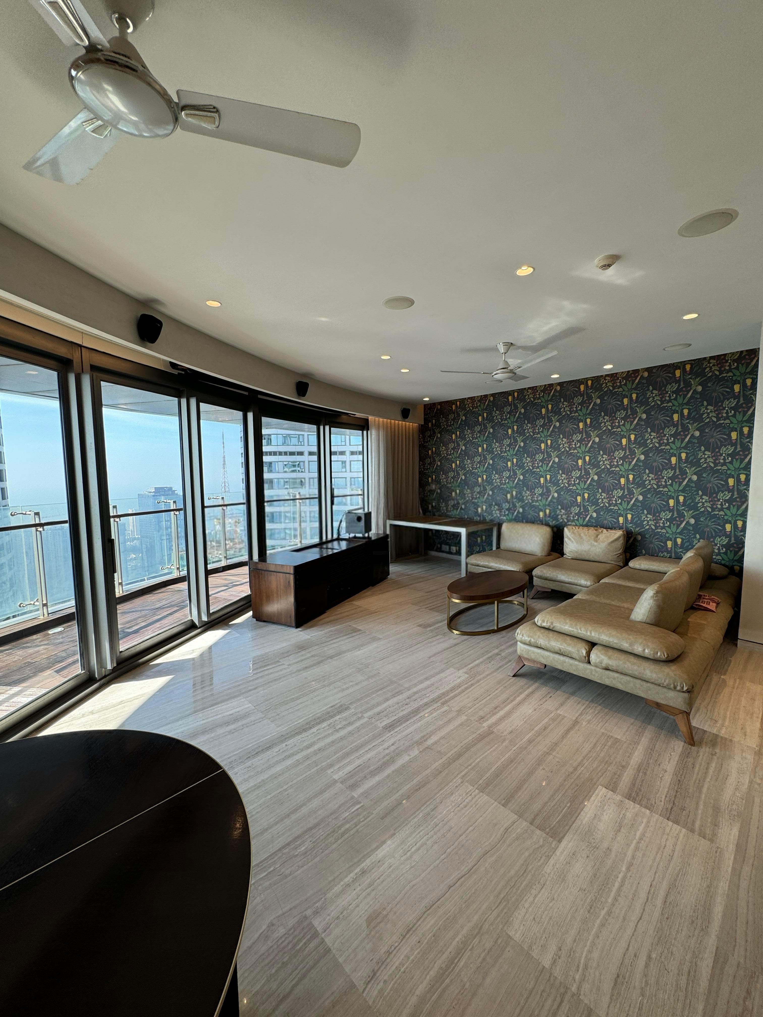 5 BHK + Study Room Apartment For Rent in Lodha The World Towers World One Tier 2