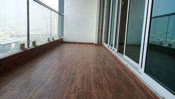 Balcony in 4 BHK Apartment at Ajmera Treon, Bhakti Park – for Rent