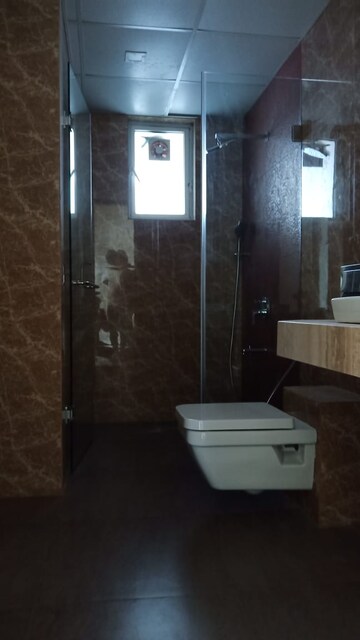 Bathroom in 4 BHK Apartment at Ajmera Treon, Bhakti Park – for Rent
