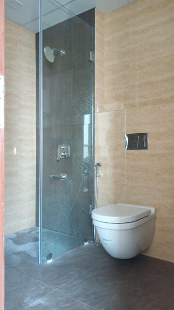 Bathroom in 4 BHK Apartment at Ajmera Treon, Bhakti Park – for Rent