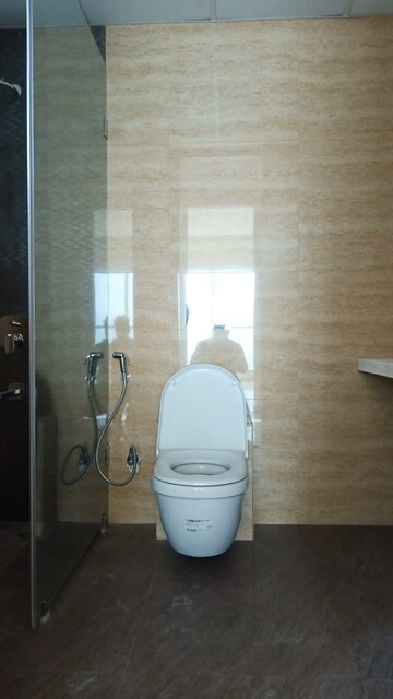 Bathroom in 4 BHK Apartment at Ajmera Treon, Bhakti Park – for Rent