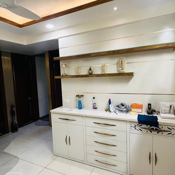 Living Room in 3 BHK Apartment at Allwin El Spazia, Nagla Road – for Rent