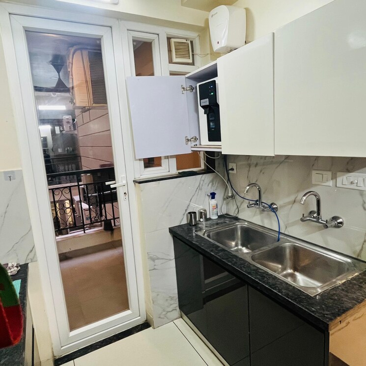 Kitchen, allwin-el-spazia 3 Bedroom 1638 Sq.Ft. Apartment In Nagla Road Zirakpur 9067805