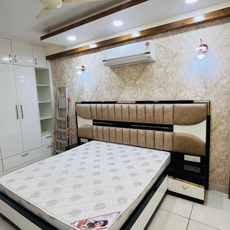 Bedroom, allwin-el-spazia 3 Bedroom 1638 Sq.Ft. Apartment In Nagla Road Zirakpur 9067805