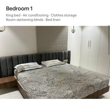 Bedroom in 4 BHK Apartment at Nanakramguda – for Rent