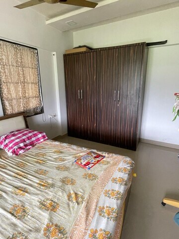 Bedroom in 3 BHK Apartment at Cosmic Heights, Bhakti Park – for Rent