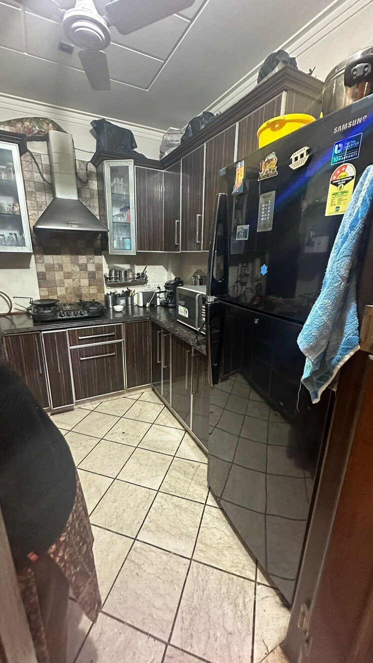 Kitchen, kalkaji 3 Bedroom 1550 Sq.Ft. Builder Floor In Kalkaji Delhi 9067919