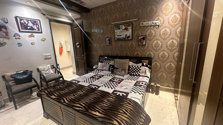 Bedroom, kalkaji 3 Bedroom 1550 Sq.Ft. Builder Floor In Kalkaji Delhi 9067919