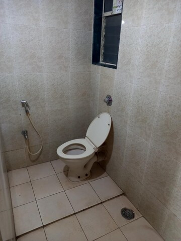 Bathroom in 3 BHK Apartment at Woodland Avenue, Kothrud – for Rent