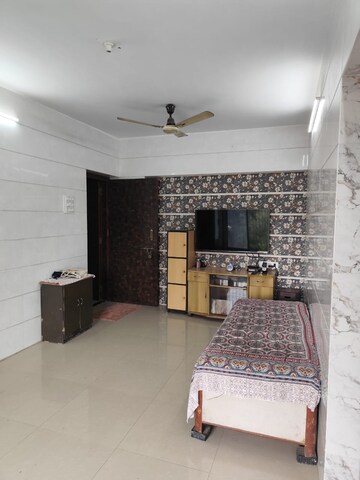 Living Room in 2 BHK Apartment at Shri Samarth Residency, Bhandup West – for Rent