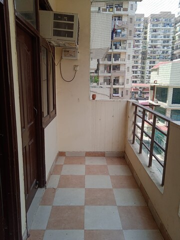 Balcony in 3 BHK Apartment at Windsor Paradise 2, Raj Nagar Extension – for Rent