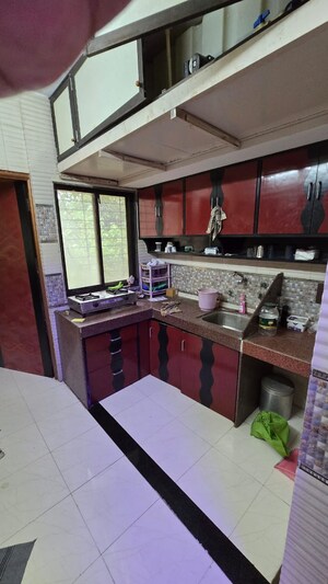 Kitchen in 2 BHK Apartment at Evershine City, Vasai East – for Sale