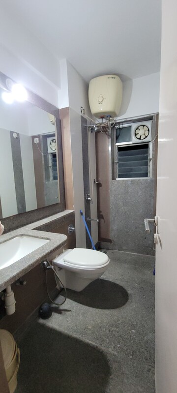 Bathroom in 2 BHK Apartment at Kalpataru Hills, Manpada – for Rent