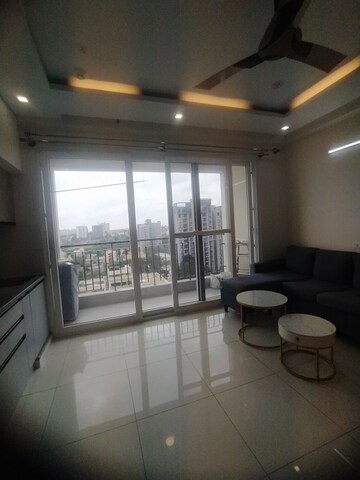 Living Room in 1 BHK Apartment at Godrej Nurture Electronic City, Electronic City Phase I – for Rent