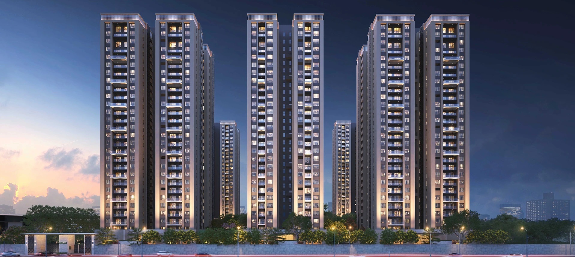 3 BHK + Pooja Room,Servant Room,Study Room Apartment For Sale in Ambuja Utpalaa