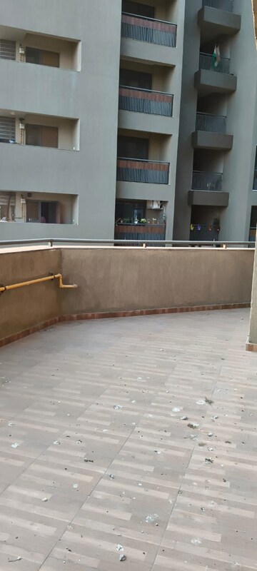 Balcony in 3 BHK Apartment at Memnagar – for Rent