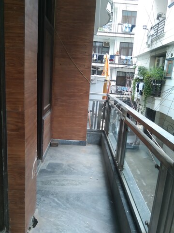 Balcony in 2 BHK Builder Floor at Chattarpur – for Rent
