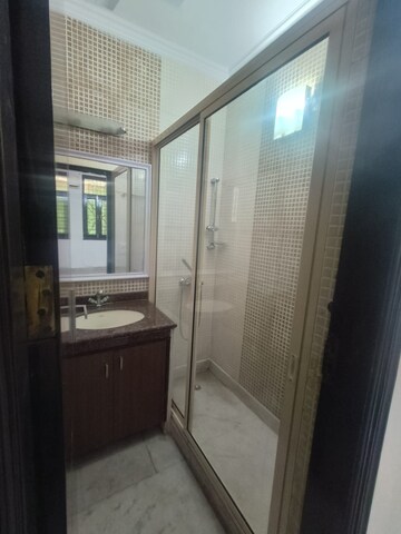 Bathroom in 3 BHK Builder Floor at Greater Kailash – for Rent