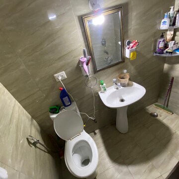 Bathroom in 2 BHK Apartment at Supertech Cape Town, Sector 74 – for Rent