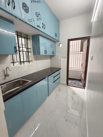 Kitchen in 1 BHK Apartment at Om Sai Residency Vignana Nagar, Vignana Nagar – for Rent