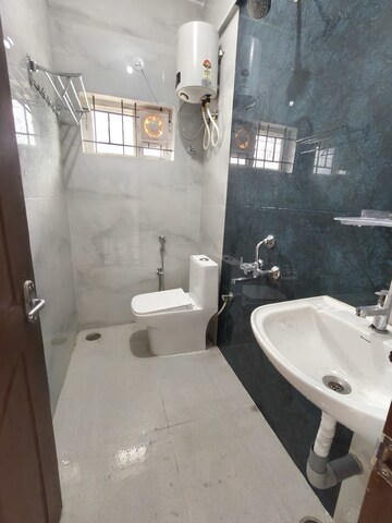 Bathroom in 1 BHK Apartment at Om Sai Residency Vignana Nagar, Vignana Nagar – for Rent