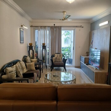 Living Room in 3 BHK Apartment at Frazer Town – for Rent
