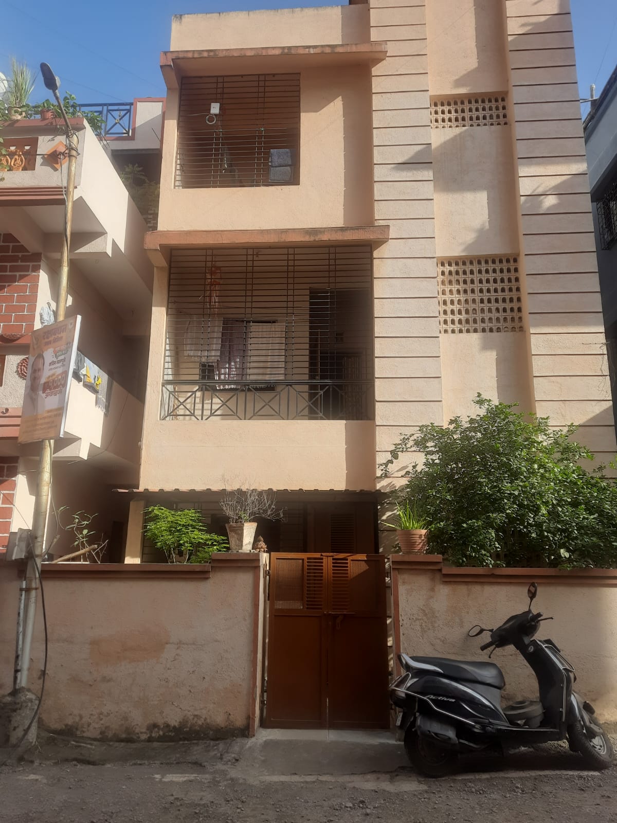 1 BHK + Pooja Room Independent House For Rent in Kharadi