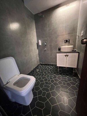 Bathroom in 2 BHK Builder Floor at Vasant Vihar – for Sale