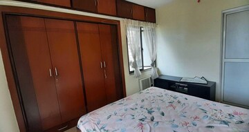 Bedroom in 2 BHK Apartment at Jasmine Tower, Vasant Vihar – for Rent