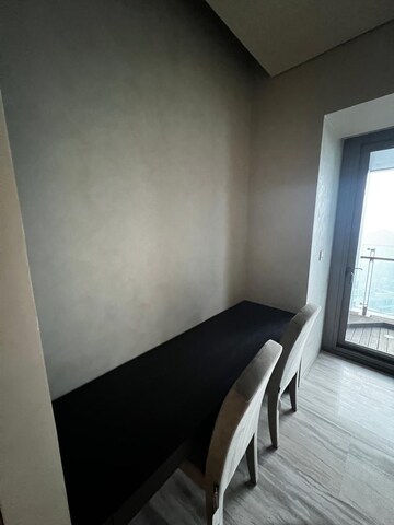 Balcony in 4 BHK Apartment at Lodha The World Towers World One Tier 2, Worli – for Rent