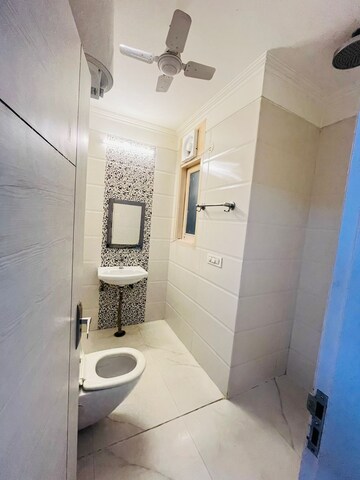 Bathroom in 2 BHK Builder Floor at Chittaranjan Park – for Rent