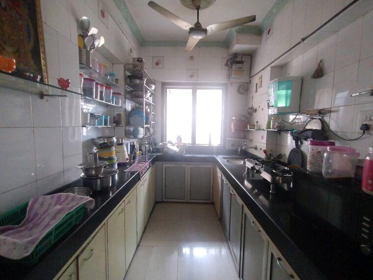 Kitchen, nirmal-lifestyle-residency-chs-ltd 3.5 Bedroom 900 Sq.Ft. Apartment In Mulund West Mumbai 9068329