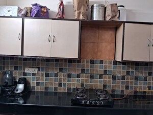 Kitchen in 3 BHK Builder Floor at New Friends Colony – for Sale